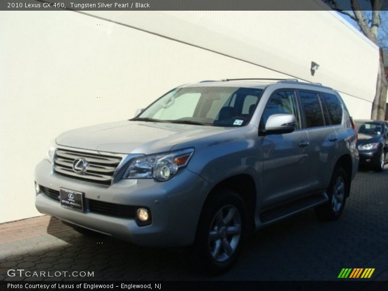 Tungsten Silver Pearl / Black 2010 Lexus GX 460