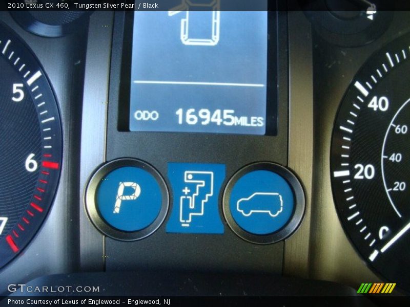 Tungsten Silver Pearl / Black 2010 Lexus GX 460