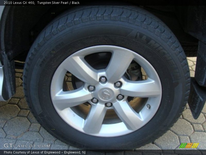 Tungsten Silver Pearl / Black 2010 Lexus GX 460