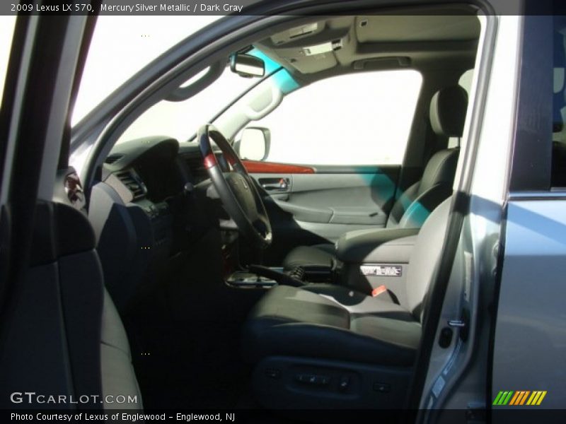 Mercury Silver Metallic / Dark Gray 2009 Lexus LX 570