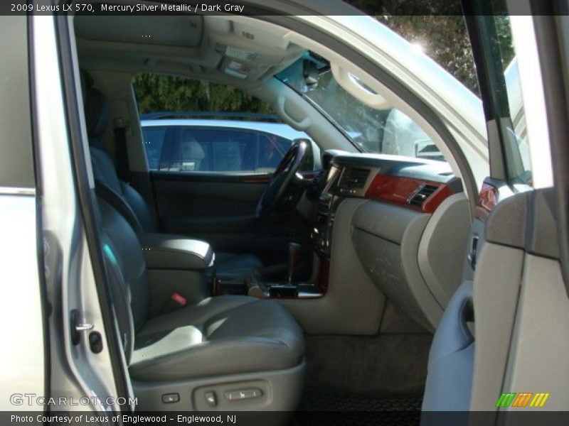 Mercury Silver Metallic / Dark Gray 2009 Lexus LX 570