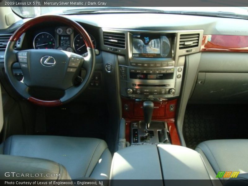 Mercury Silver Metallic / Dark Gray 2009 Lexus LX 570