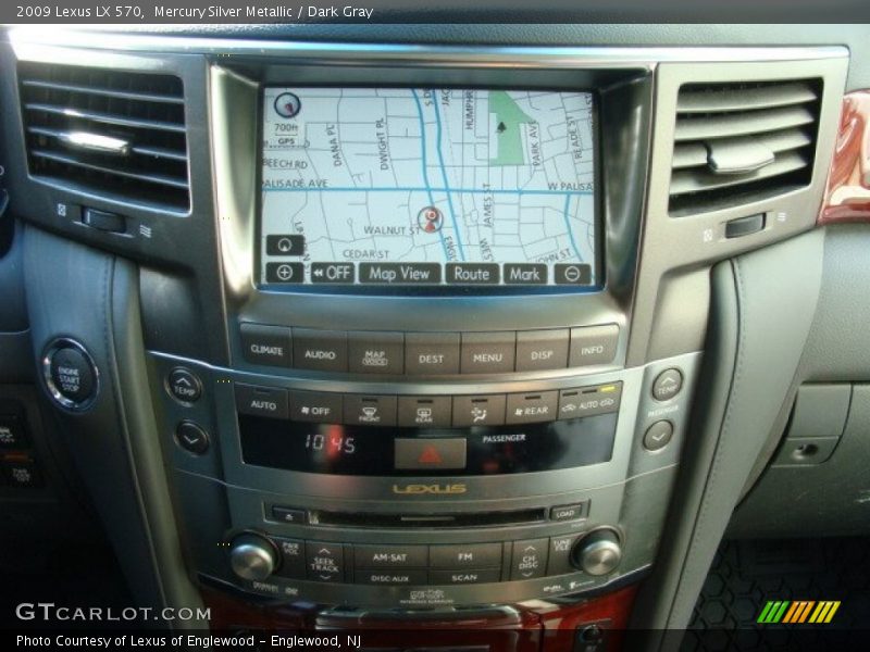 Mercury Silver Metallic / Dark Gray 2009 Lexus LX 570