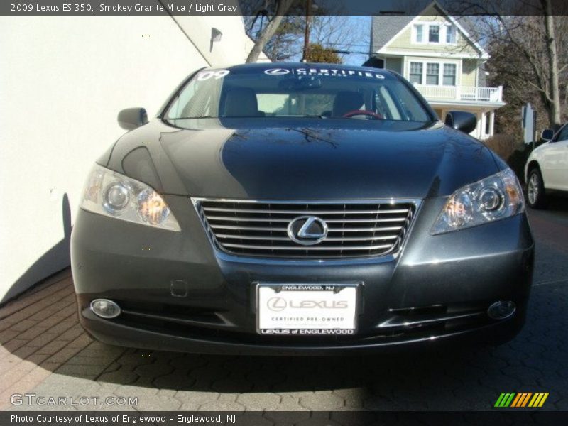 Smokey Granite Mica / Light Gray 2009 Lexus ES 350