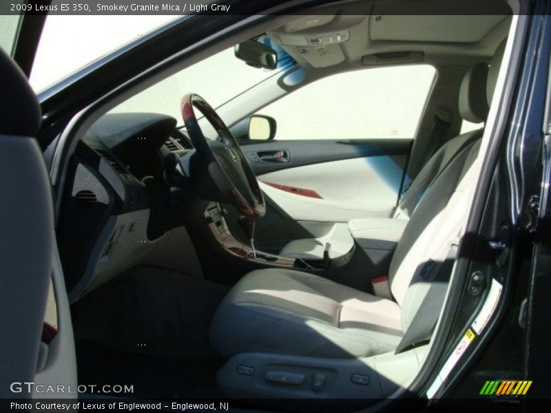 Smokey Granite Mica / Light Gray 2009 Lexus ES 350