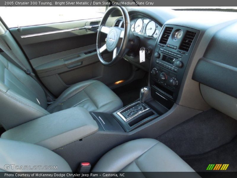Bright Silver Metallic / Dark Slate Gray/Medium Slate Gray 2005 Chrysler 300 Touring