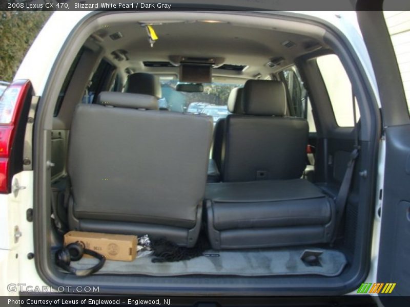 Blizzard White Pearl / Dark Gray 2008 Lexus GX 470