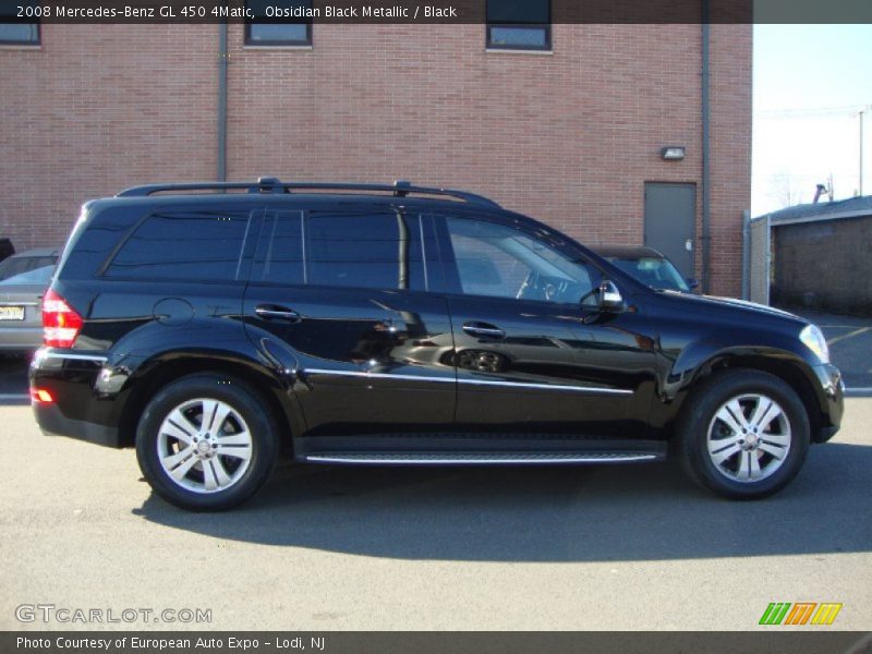 Obsidian Black Metallic / Black 2008 Mercedes-Benz GL 450 4Matic