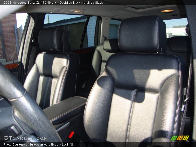 Obsidian Black Metallic / Black 2008 Mercedes-Benz GL 450 4Matic