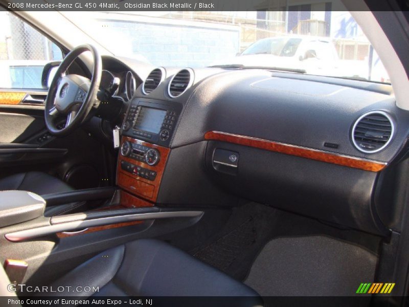 Obsidian Black Metallic / Black 2008 Mercedes-Benz GL 450 4Matic