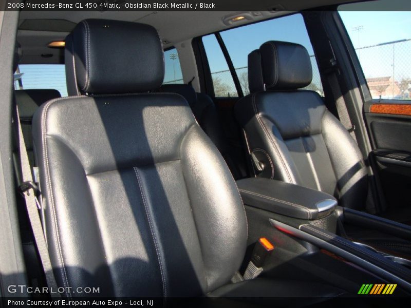 Obsidian Black Metallic / Black 2008 Mercedes-Benz GL 450 4Matic