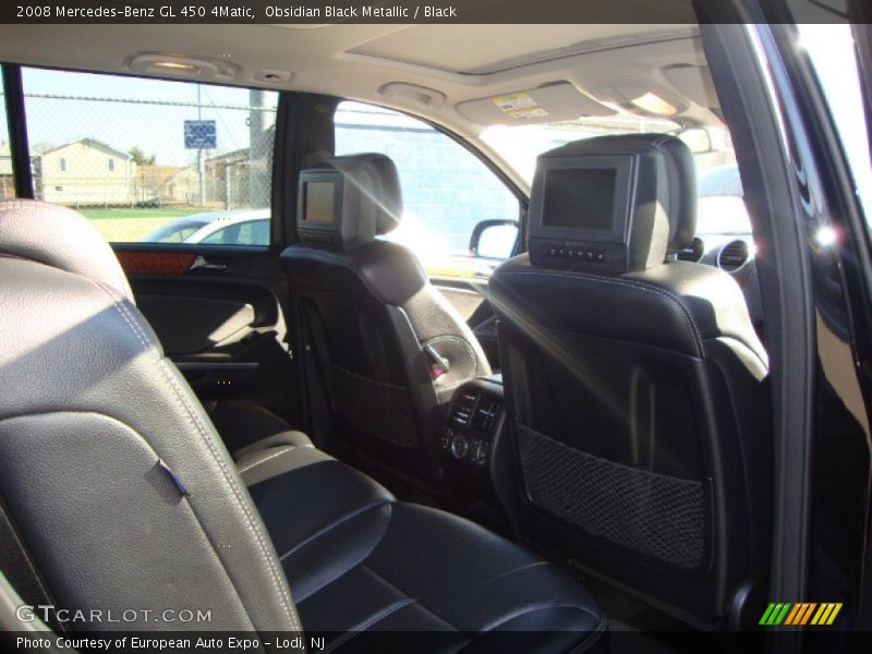 Obsidian Black Metallic / Black 2008 Mercedes-Benz GL 450 4Matic