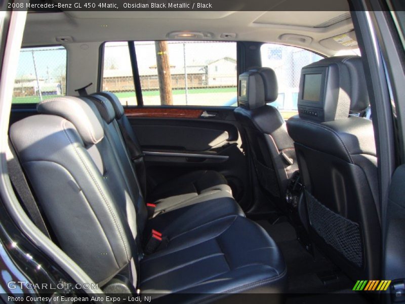 Obsidian Black Metallic / Black 2008 Mercedes-Benz GL 450 4Matic