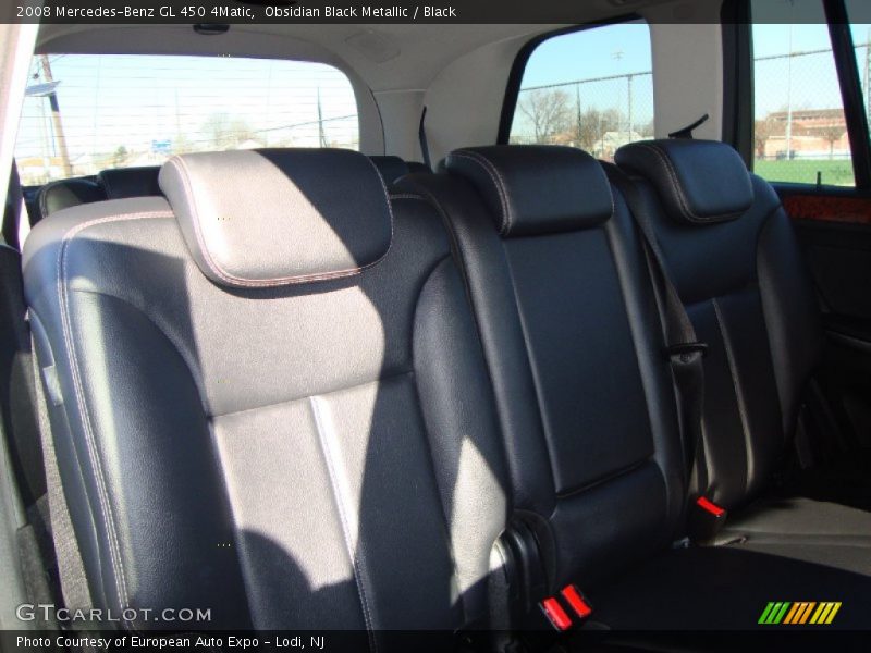 Obsidian Black Metallic / Black 2008 Mercedes-Benz GL 450 4Matic