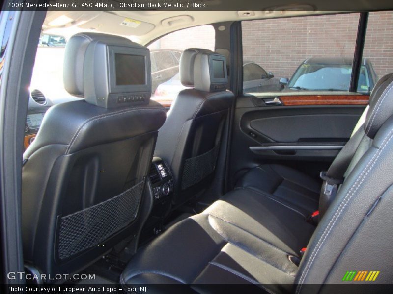 Obsidian Black Metallic / Black 2008 Mercedes-Benz GL 450 4Matic