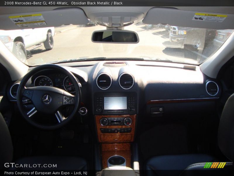 Obsidian Black Metallic / Black 2008 Mercedes-Benz GL 450 4Matic