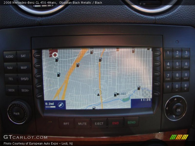 Obsidian Black Metallic / Black 2008 Mercedes-Benz GL 450 4Matic