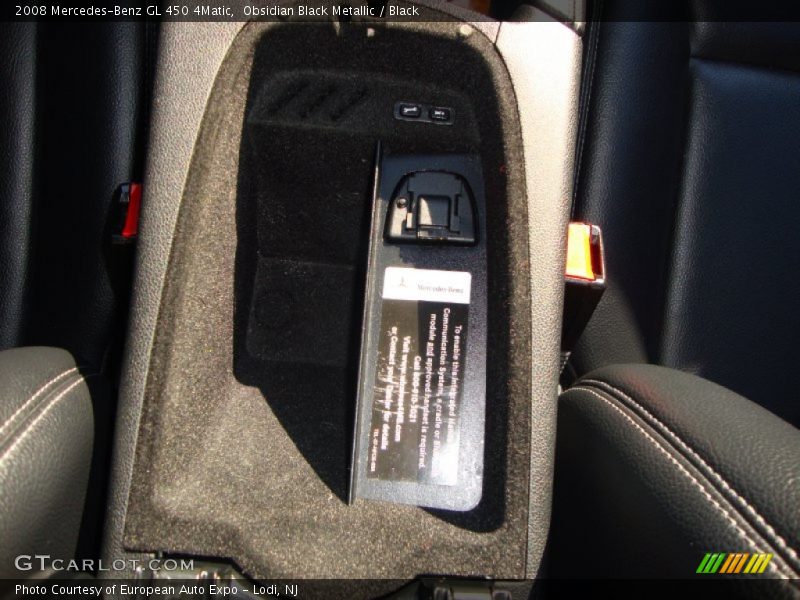 Obsidian Black Metallic / Black 2008 Mercedes-Benz GL 450 4Matic
