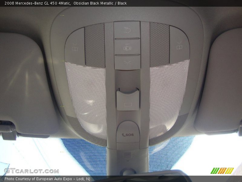 Obsidian Black Metallic / Black 2008 Mercedes-Benz GL 450 4Matic