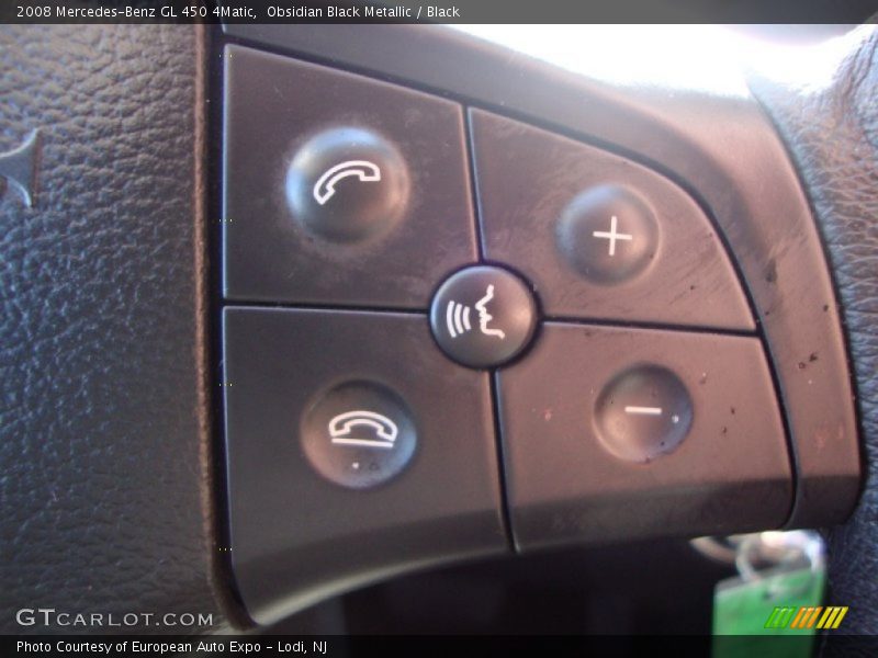 Obsidian Black Metallic / Black 2008 Mercedes-Benz GL 450 4Matic