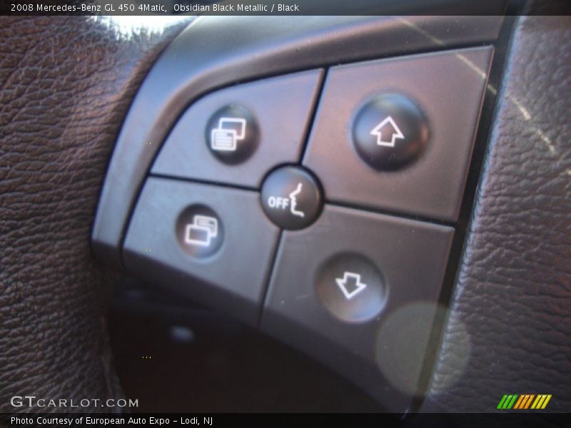 Obsidian Black Metallic / Black 2008 Mercedes-Benz GL 450 4Matic