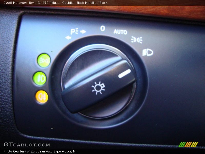 Obsidian Black Metallic / Black 2008 Mercedes-Benz GL 450 4Matic
