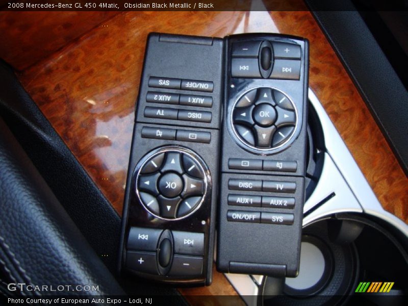 Obsidian Black Metallic / Black 2008 Mercedes-Benz GL 450 4Matic