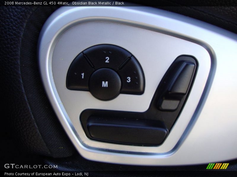 Obsidian Black Metallic / Black 2008 Mercedes-Benz GL 450 4Matic