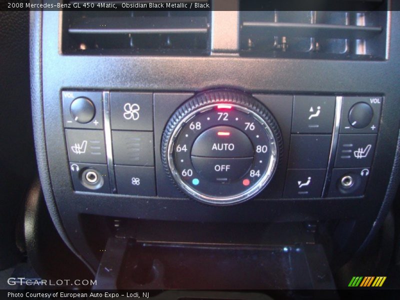 Obsidian Black Metallic / Black 2008 Mercedes-Benz GL 450 4Matic