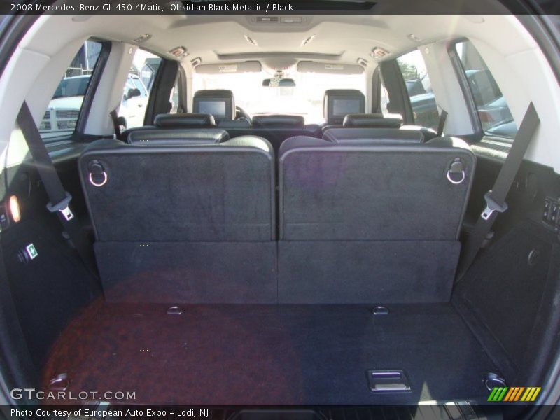 Obsidian Black Metallic / Black 2008 Mercedes-Benz GL 450 4Matic