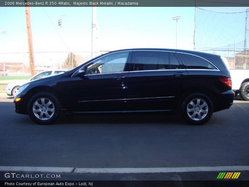 Majestic Black Metallic / Macadamia 2006 Mercedes-Benz R 350 4Matic