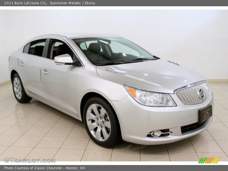 Quicksilver Metallic / Ebony 2011 Buick LaCrosse CXL