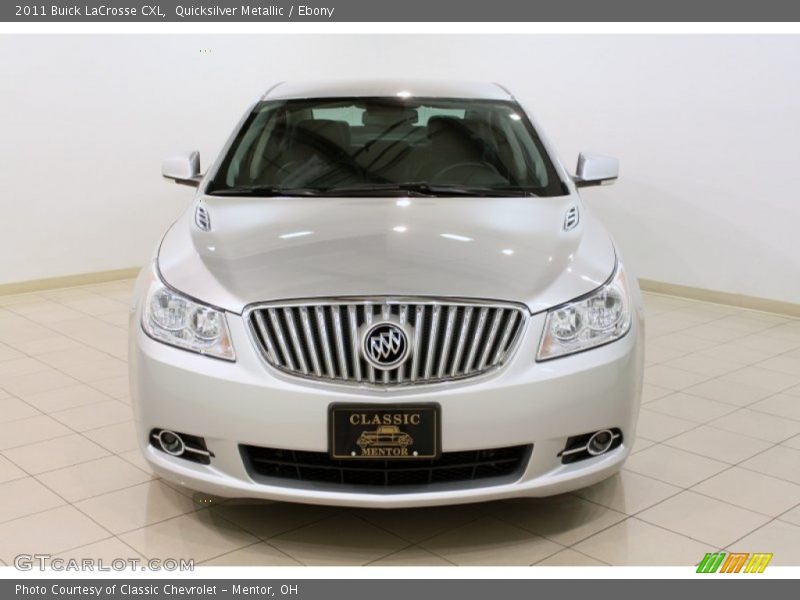 Quicksilver Metallic / Ebony 2011 Buick LaCrosse CXL