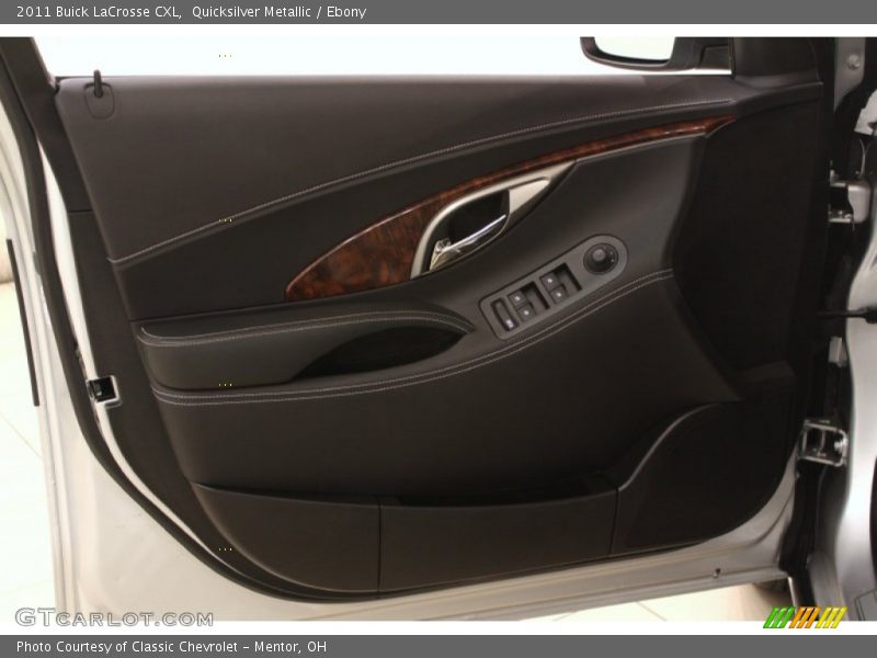 Quicksilver Metallic / Ebony 2011 Buick LaCrosse CXL
