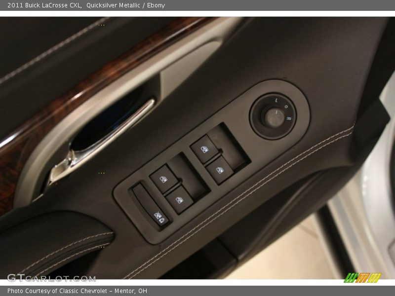 Quicksilver Metallic / Ebony 2011 Buick LaCrosse CXL