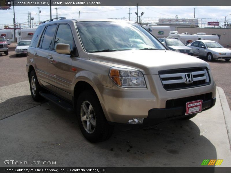 Desert Rock Metallic / Saddle 2006 Honda Pilot EX 4WD