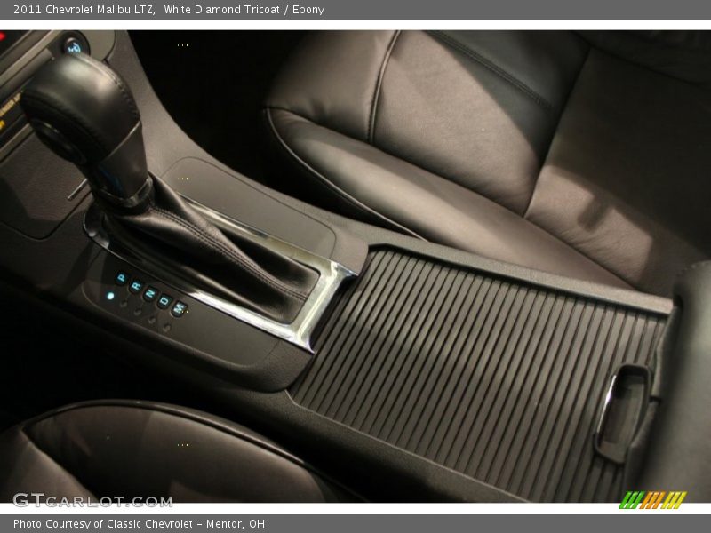 White Diamond Tricoat / Ebony 2011 Chevrolet Malibu LTZ