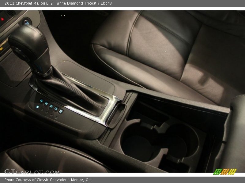 White Diamond Tricoat / Ebony 2011 Chevrolet Malibu LTZ