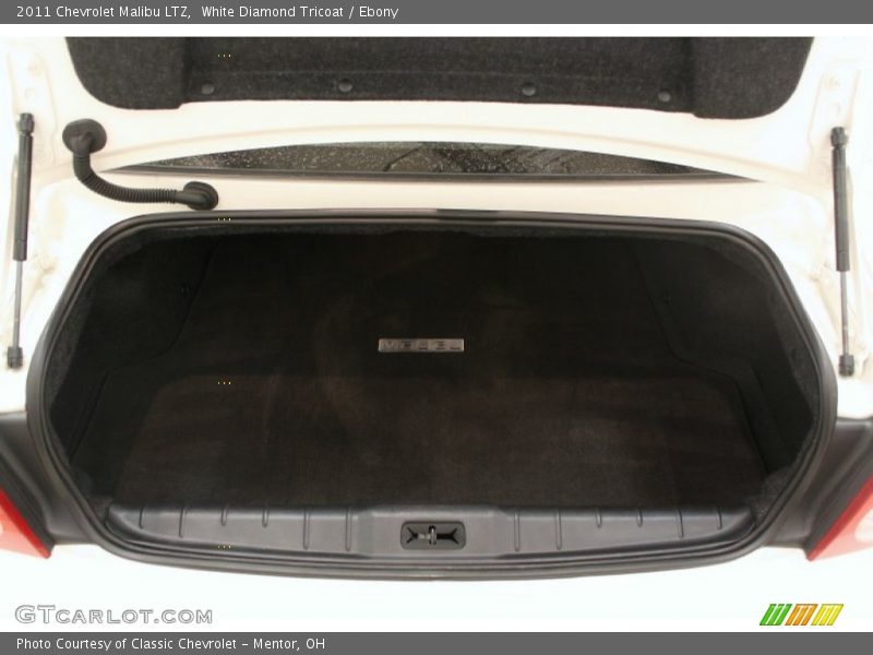 White Diamond Tricoat / Ebony 2011 Chevrolet Malibu LTZ