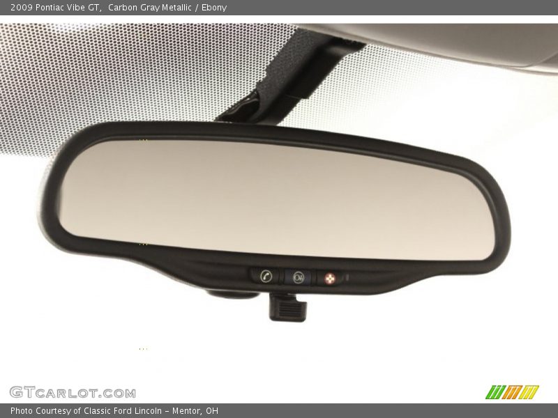 Carbon Gray Metallic / Ebony 2009 Pontiac Vibe GT