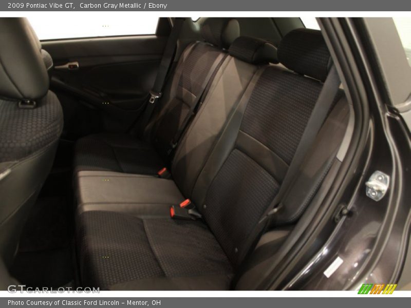 Carbon Gray Metallic / Ebony 2009 Pontiac Vibe GT
