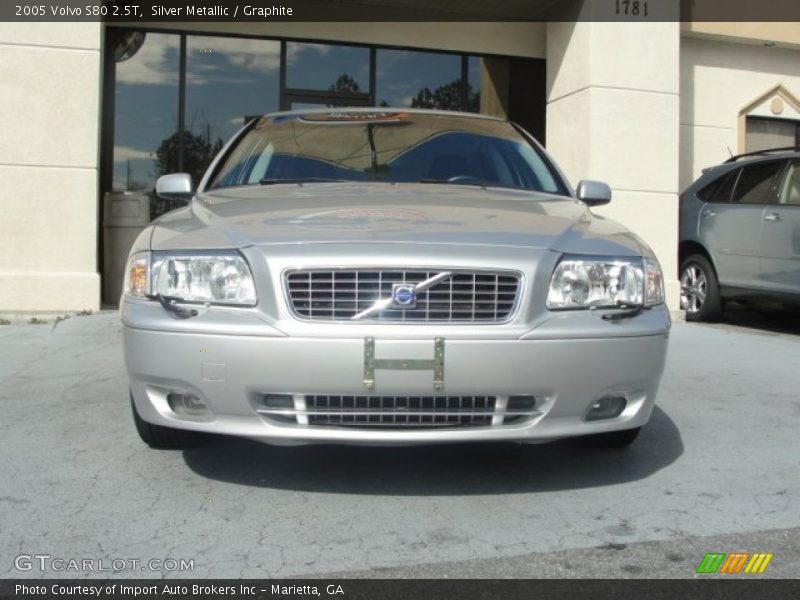 Silver Metallic / Graphite 2005 Volvo S80 2.5T