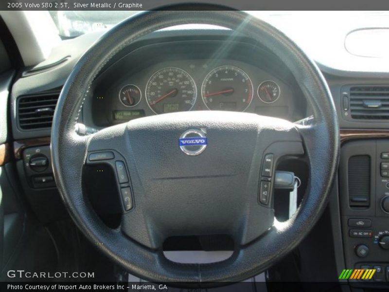 Silver Metallic / Graphite 2005 Volvo S80 2.5T