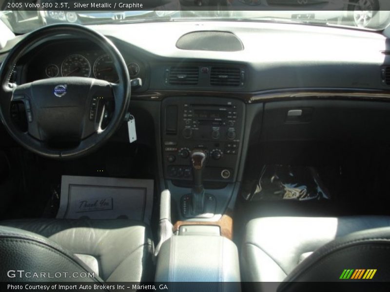 Silver Metallic / Graphite 2005 Volvo S80 2.5T