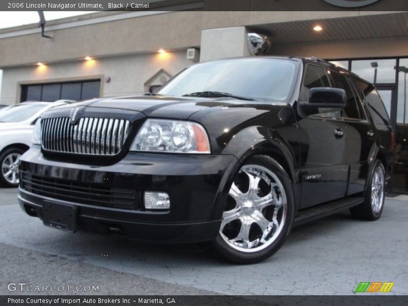 Black / Camel 2006 Lincoln Navigator Ultimate