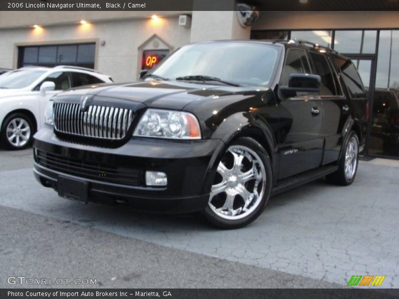 Black / Camel 2006 Lincoln Navigator Ultimate