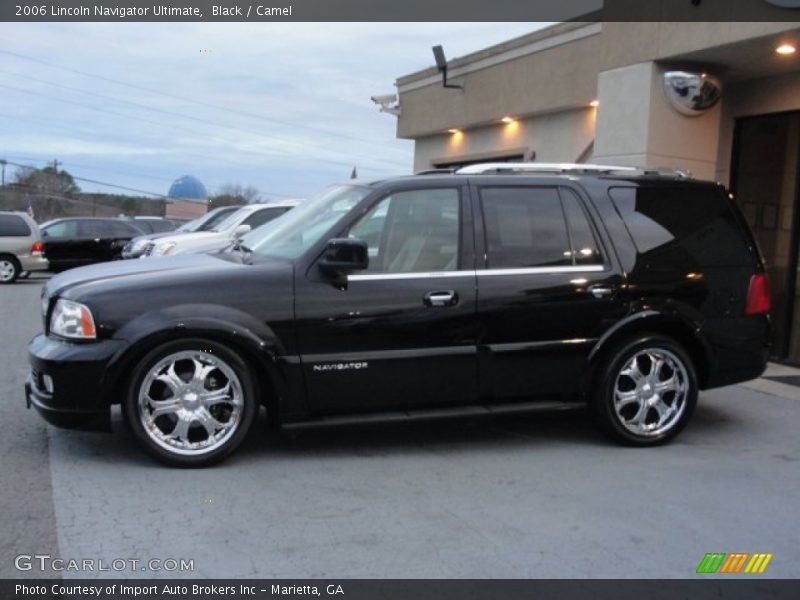 Black / Camel 2006 Lincoln Navigator Ultimate