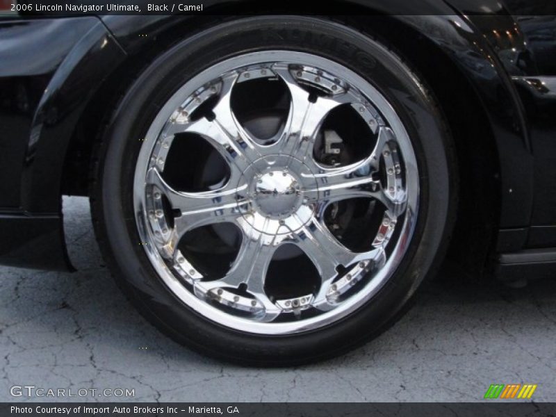 Black / Camel 2006 Lincoln Navigator Ultimate