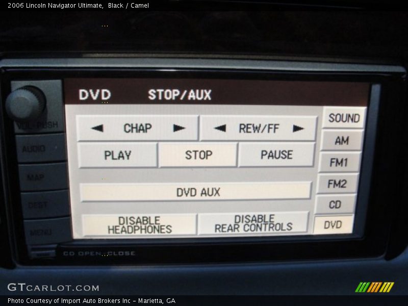 Black / Camel 2006 Lincoln Navigator Ultimate