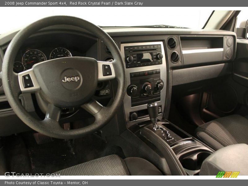 Dashboard of 2008 Commander Sport 4x4